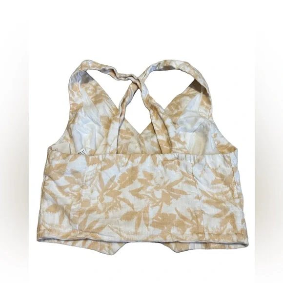 Abercrombie & Fitch Linen Blend Vest Top - Picture 3 of 5